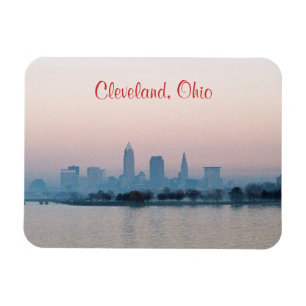 Íman Imã de geladeira de Cleveland OH da noite