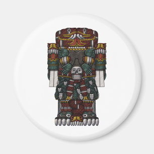 Íman Imã de geladeira de Coatlicue