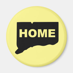 Íman Ímã de Geladeira de Connecticut Casa Longe do Esta