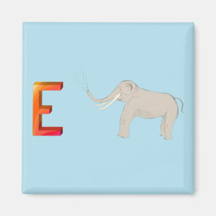 Íman Imã de geladeira de elefante