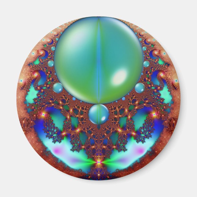 Íman Imã de geladeira de espaço (Frente)