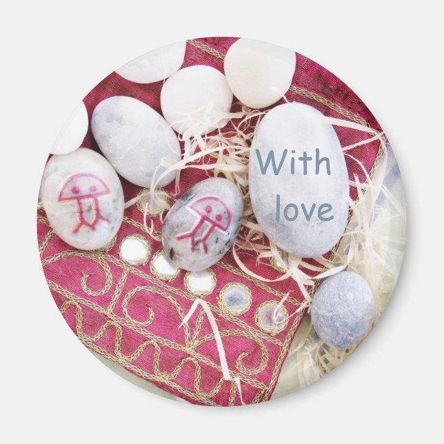 Íman Imã de geladeira de eternidade (Frente)