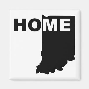 Íman Ímã de Geladeira de Indiana Longe de Casa