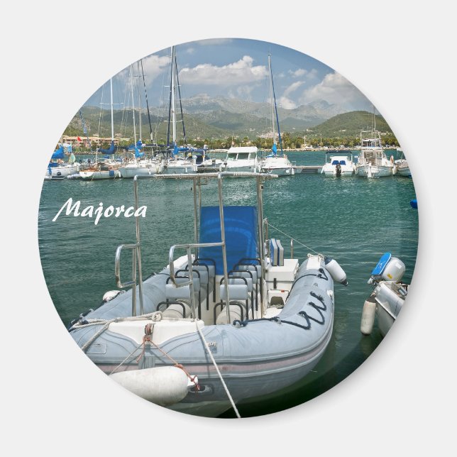 Íman Ímã de Geladeira de Maiorca (Frente)