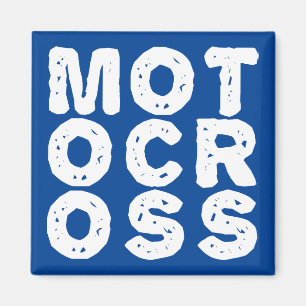 Íman Ímã de Geladeira de Moto de Trilha com Logo de Mot