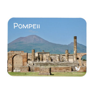 Íman imã de geladeira de Pompeia por Velvet Escape