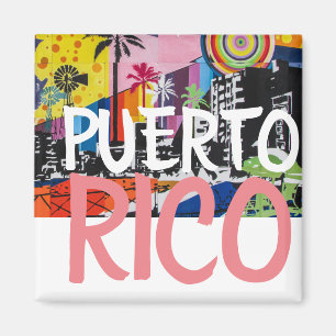 Íman Imã de geladeira de Puerto Rico