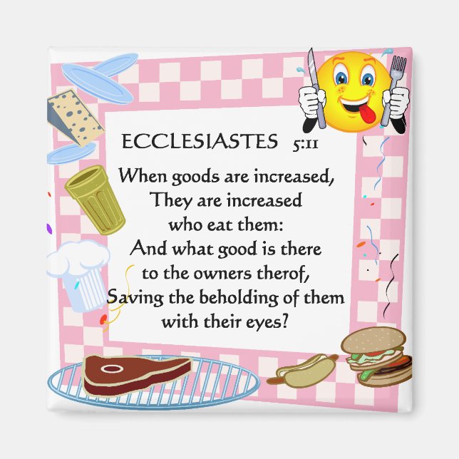 Íman imã de geladeira de script (Frente)