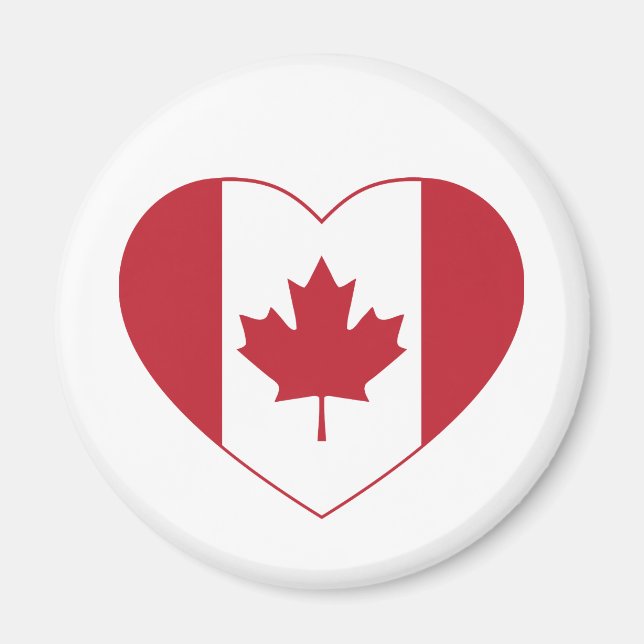 Íman Imã de geladeira de Sinalizador do Canadá (Frente)