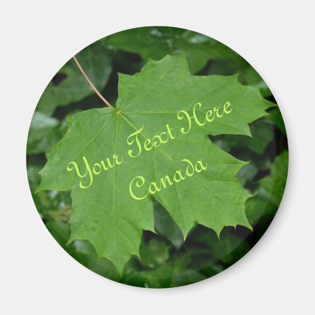 Íman Imã de geladeira de Souvenir do Canadá Magnet pers (Frente)