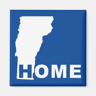 Íman Ímã de Geladeira de Vermont Casa Longe do Estado