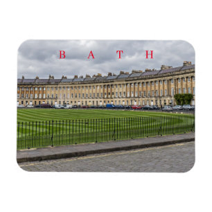 Íman imã de geladeira de visão de Bath Royal Crescent