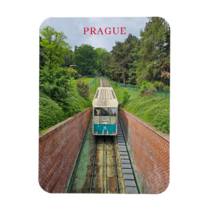 Íman Imã de geladeira de visualização funicular de Prag