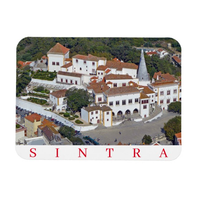 Íman Imã de geladeira de visualização panorâmica Sintra (Horizontal)