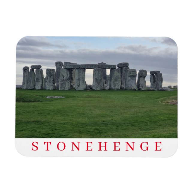 Íman Imã de geladeira de visualização Stonehenge (Horizontal)