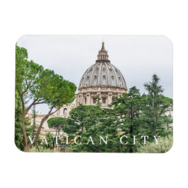 Íman imã de geladeira de visualização Vaticano Basilica