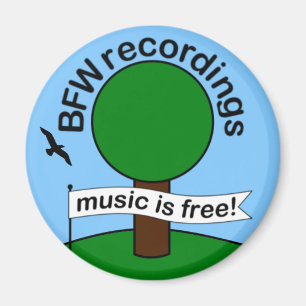 Íman imã de geladeira do bfw