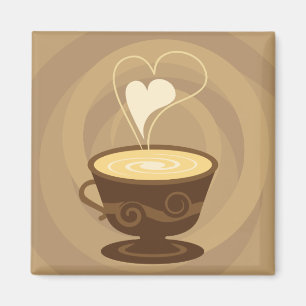 Íman Imã de geladeira do café