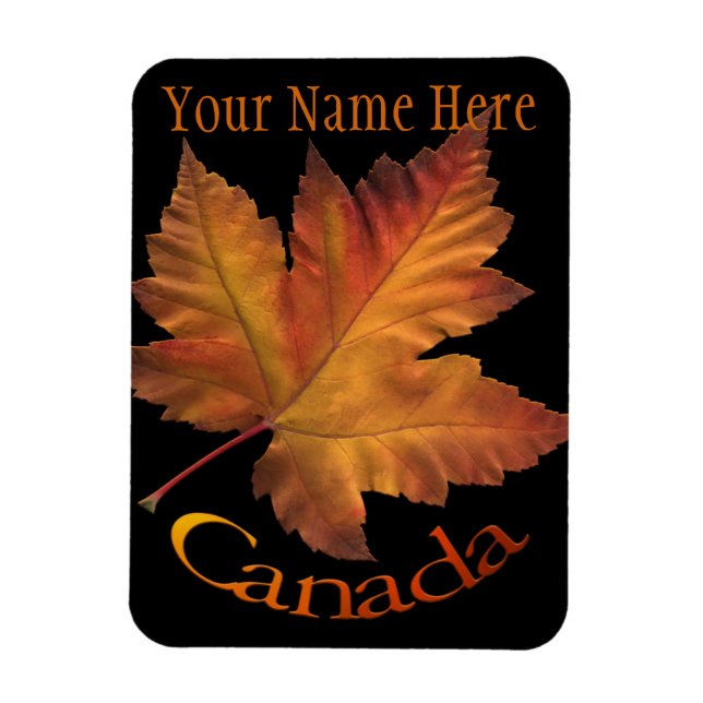 Íman Imã de geladeira do Canadá Autumn Canada Souvenir  (Vertical)