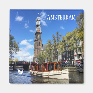 Íman Imã de geladeira do canal Amsterdã por Velvet Esca