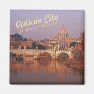 Íman Imã de geladeira do crepúsculo de St Peters da