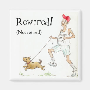 Íman Imã de geladeira do divertimento: Rewired não