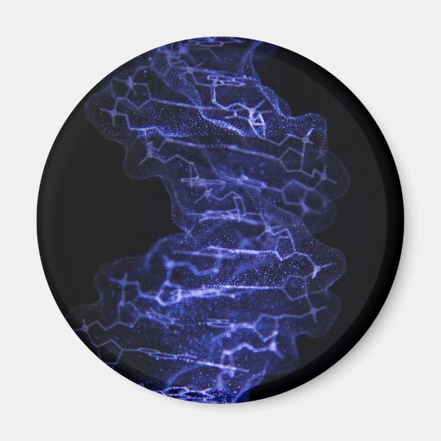 Íman IMÃ DE GELADEIRA do DNA Double Helix (Frente)