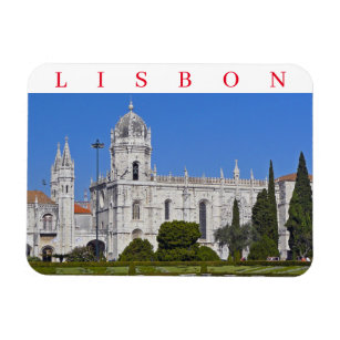 Íman Imã de geladeira do mosteiro de Lisboa Jeronimos