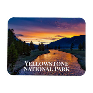 Íman Imã de geladeira do Parque Nacional Yellowstone