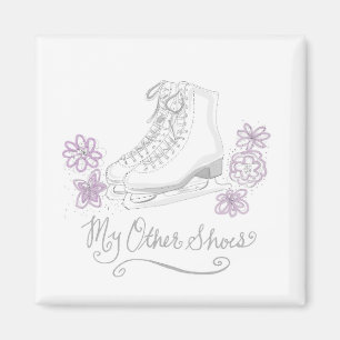 Íman Imã de geladeira do patinagem artística