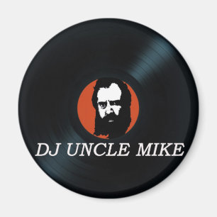 Íman Imã de geladeira do REGISTRO de VINIL do TIO