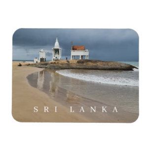 Íman Imã de geladeira do templo budista do Sri Lanka