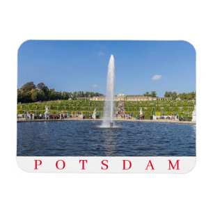Íman Imã de geladeira dos jardins do palácio de Potsd
