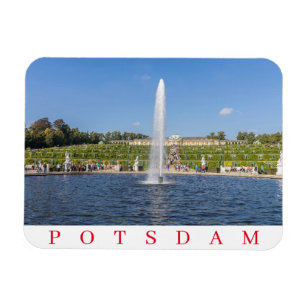 Íman Imã de geladeira dos Jardins do Palácio Potsdam Sa