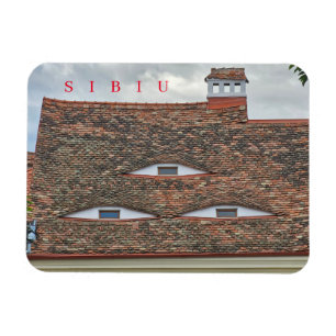 Íman Imã de geladeira dos olhos Sibiu