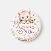 Ímã de Geladeira Emma Sincy Logo