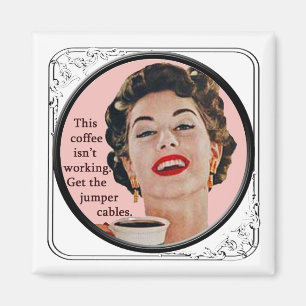 Íman Imã de geladeira Este Café não está funcionand