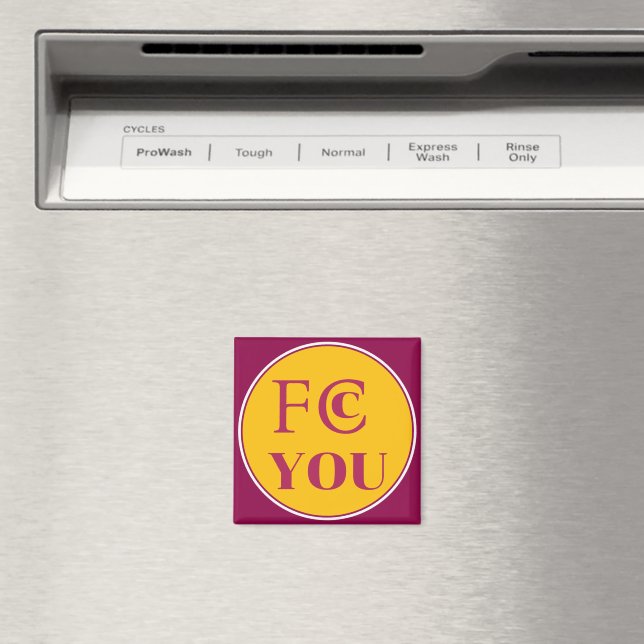 Íman Ímã de Geladeira FCC YOU (In Situ (Dishwasher))