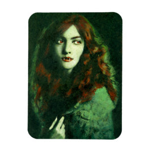 Íman Imã de geladeira flexível de Lady Vampire