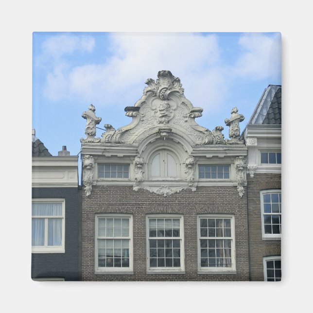 Íman Imã de geladeira Holland Houses (Frente)