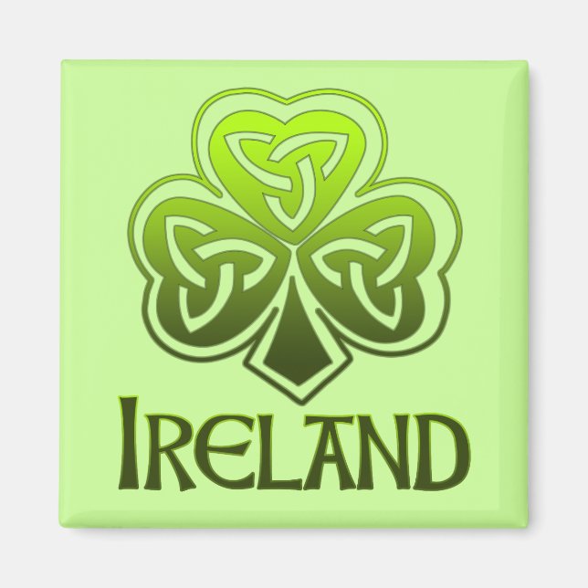 Íman Imã de geladeira irlandesa (Frente)