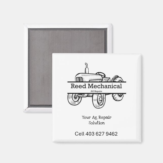 Íman Imã de geladeira mecânica Reed (Front/Back)