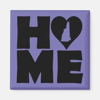 Íman Ímã de Geladeira New Hampshire Home Heart Estado