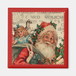 Íman Ímã de Geladeira Papai Noel