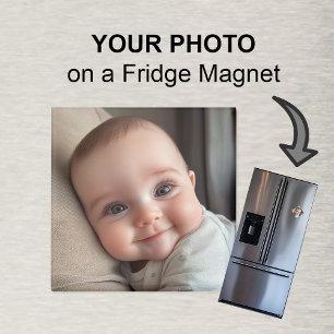 Íman Ímã de Geladeira Personalizado com Foto do Bebê An