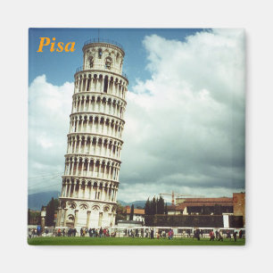 Íman imã de geladeira pisa