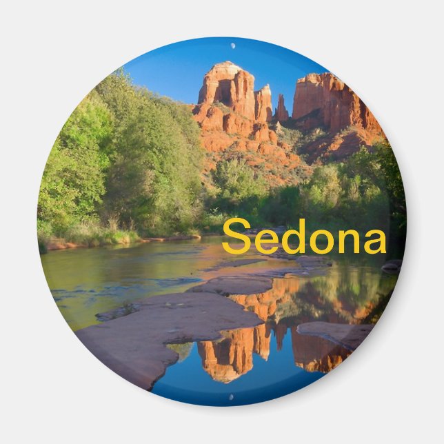 Íman Imã de geladeira Sedona (Frente)