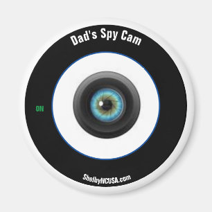 Íman Imã de geladeira Spy Cam do pai