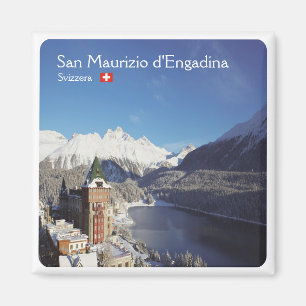 Íman imã de geladeira suíça z zCH018 SAN MAURIZIO D'ENG