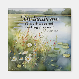 Íman Imã de geladeira Versa Da bíblia - Salms 23